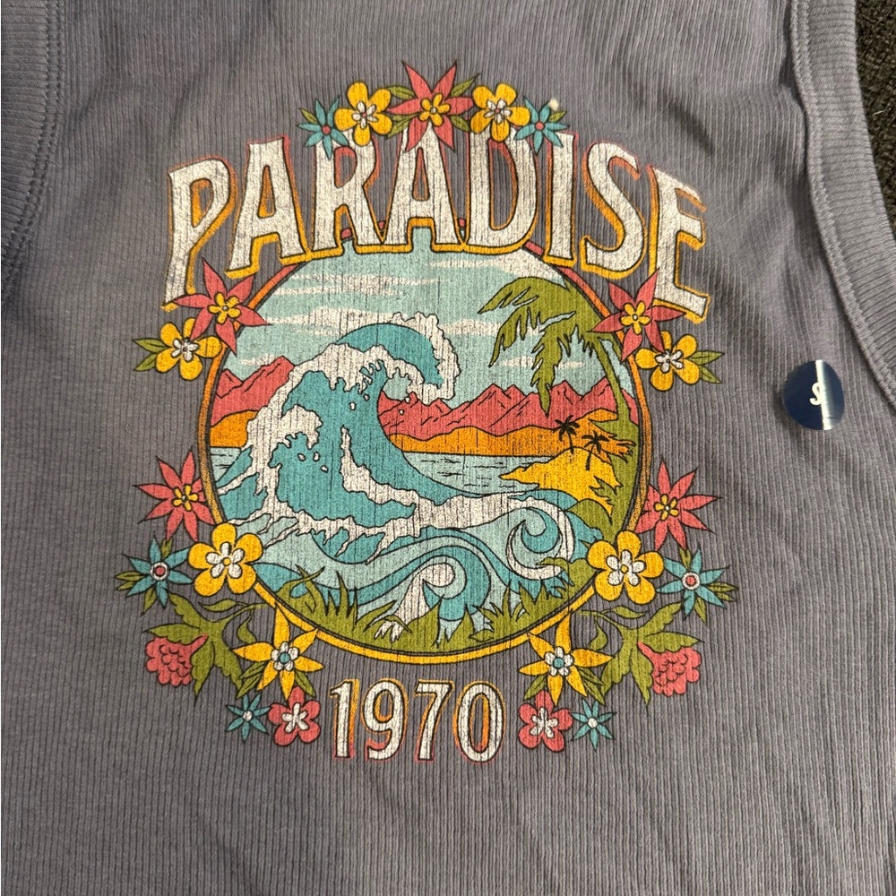 Paradise Tank Top - Gray